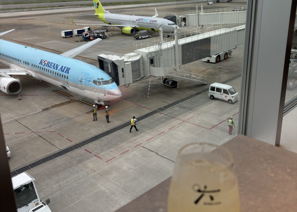 大韓航空の飛行機