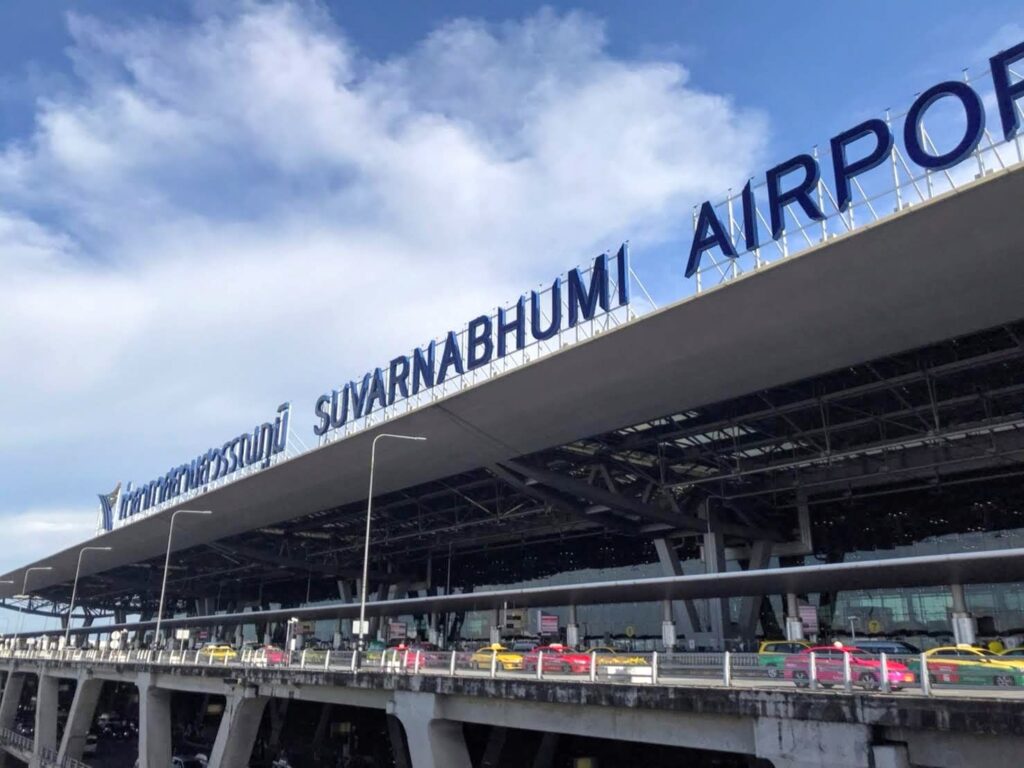タイのスワンナプーム空港