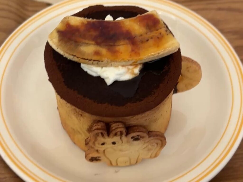 宅急便カフェ「コリコカフェ」のタルト